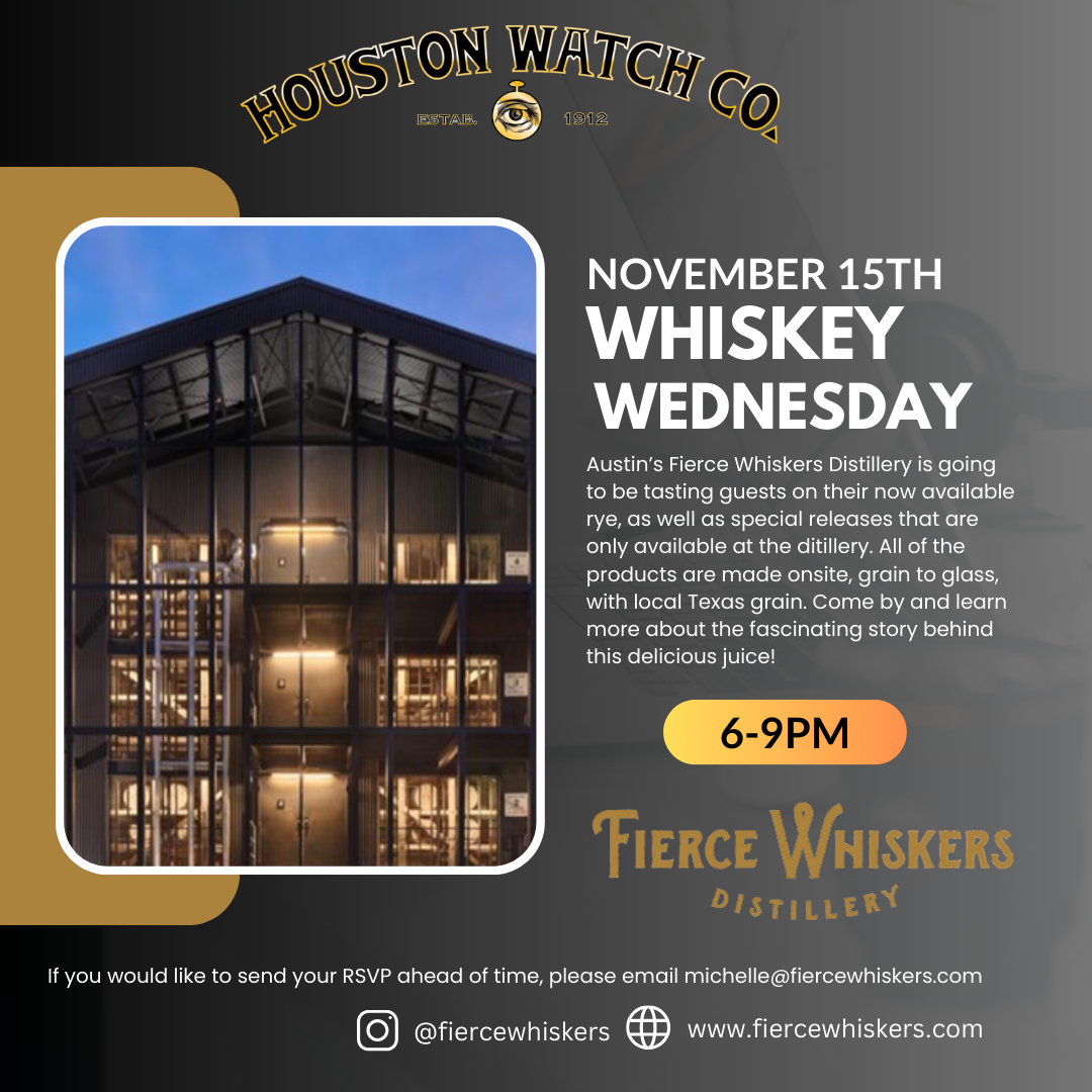 Happy Hour with Fierce Whiskers Rye