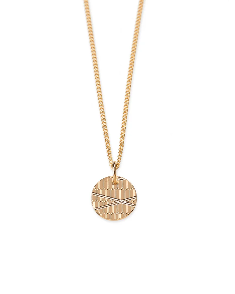 Kette 'rund' - gold