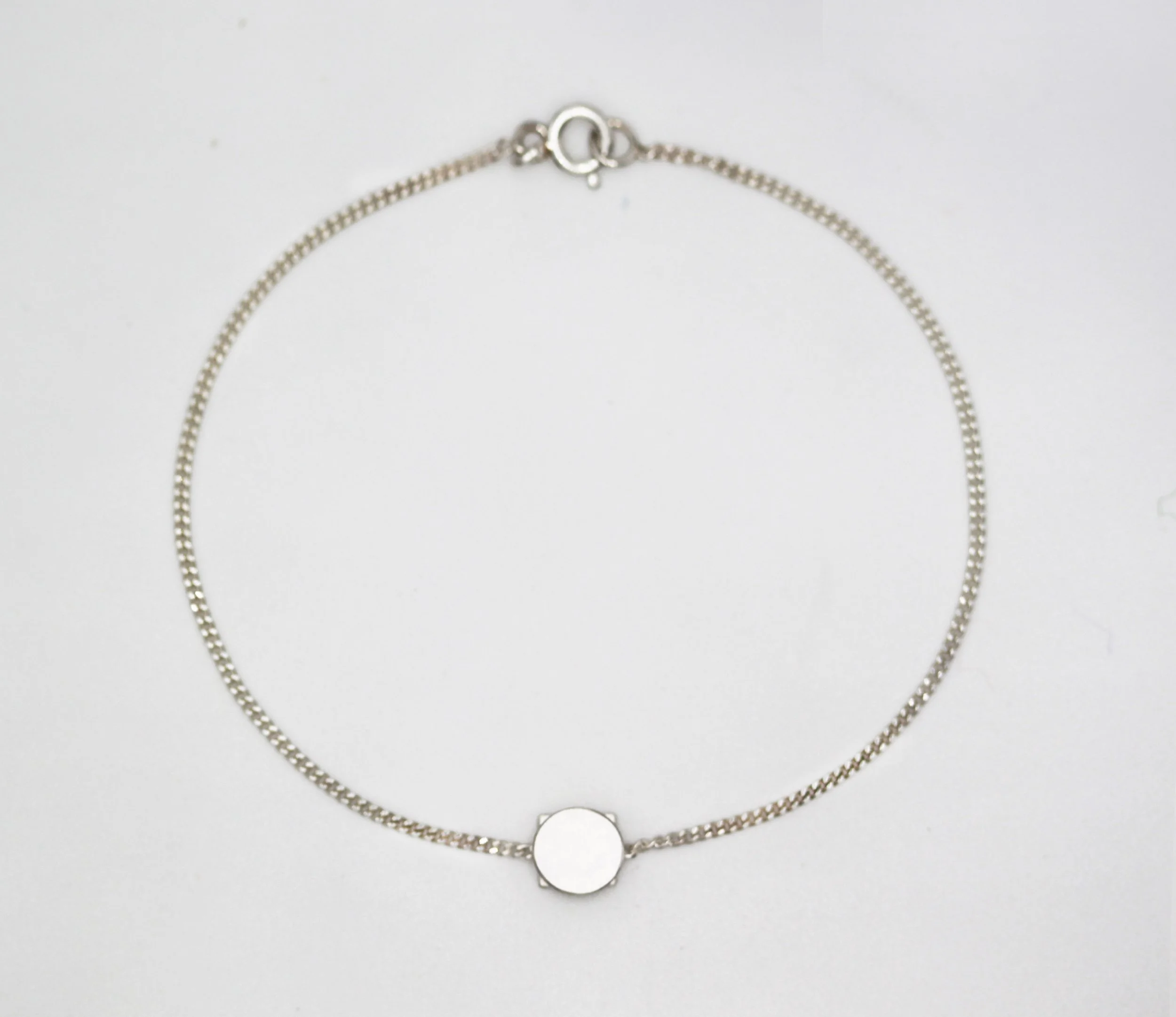 Armband "Quadratur des Kreises" - Silber