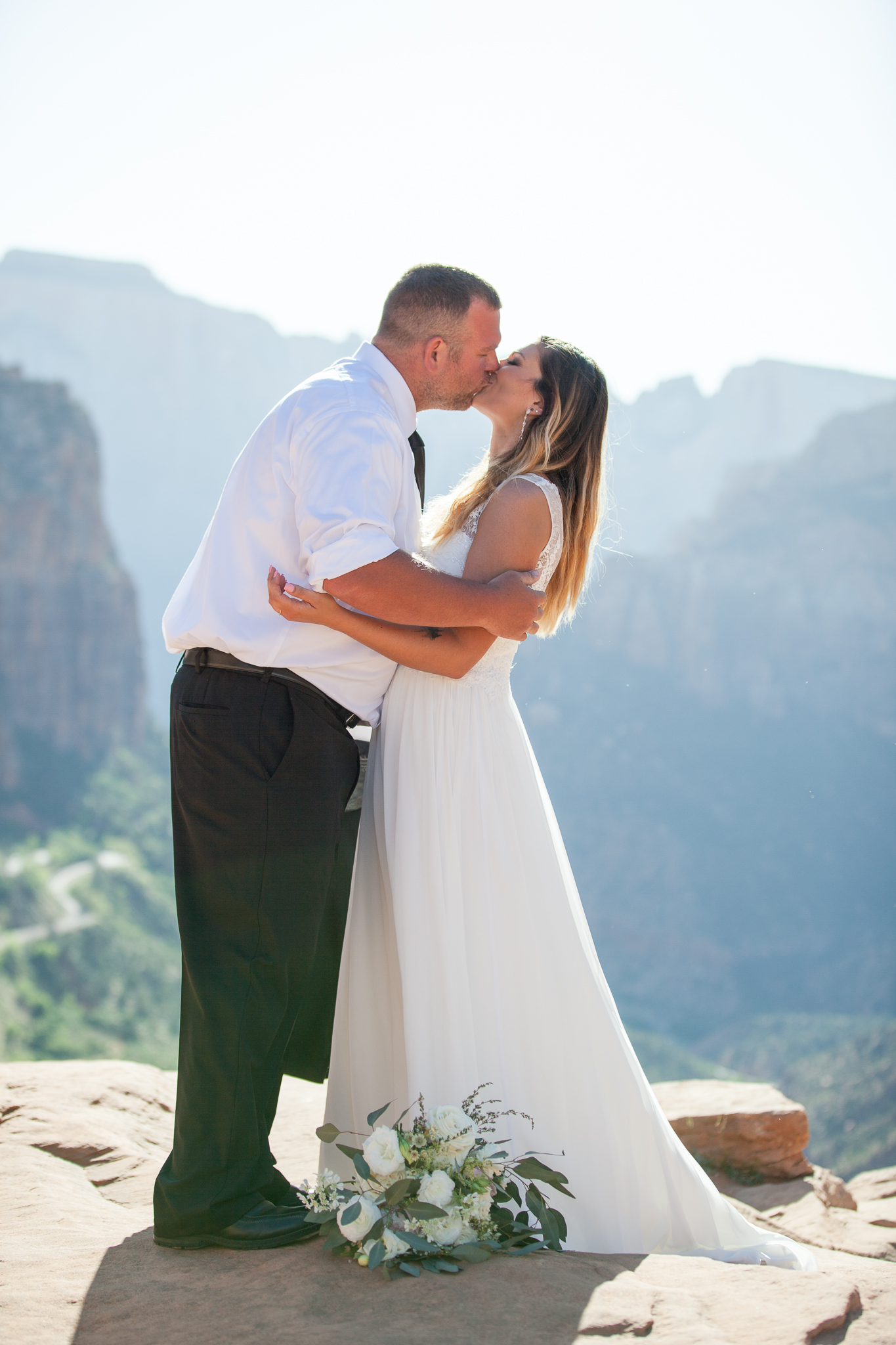  Zion National Park Elopement - Danielle Salerno Photography - Dana and Jason - Adventure Photography , Elopement Photographer 