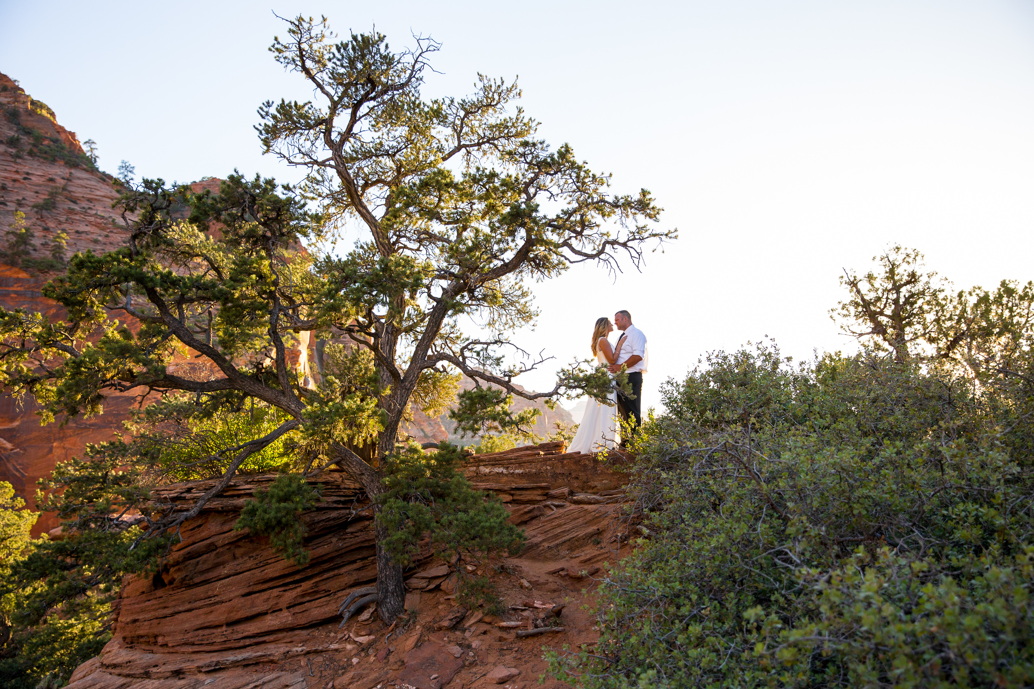  Zion National Park Elopement - Danielle Salerno Photography - Dana and Jason - Adventure Photography , Elopement Photographer 