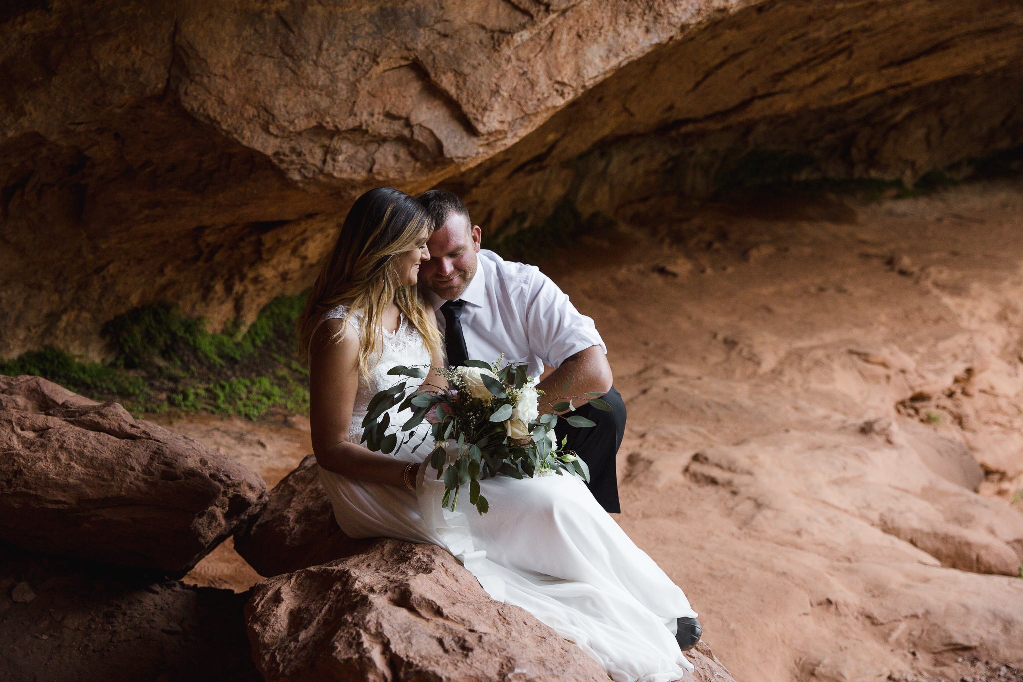 Zion National Park Elopement - Danielle Salerno Photography - Dana and Jason - Adventure Photography , Elopement Photographer