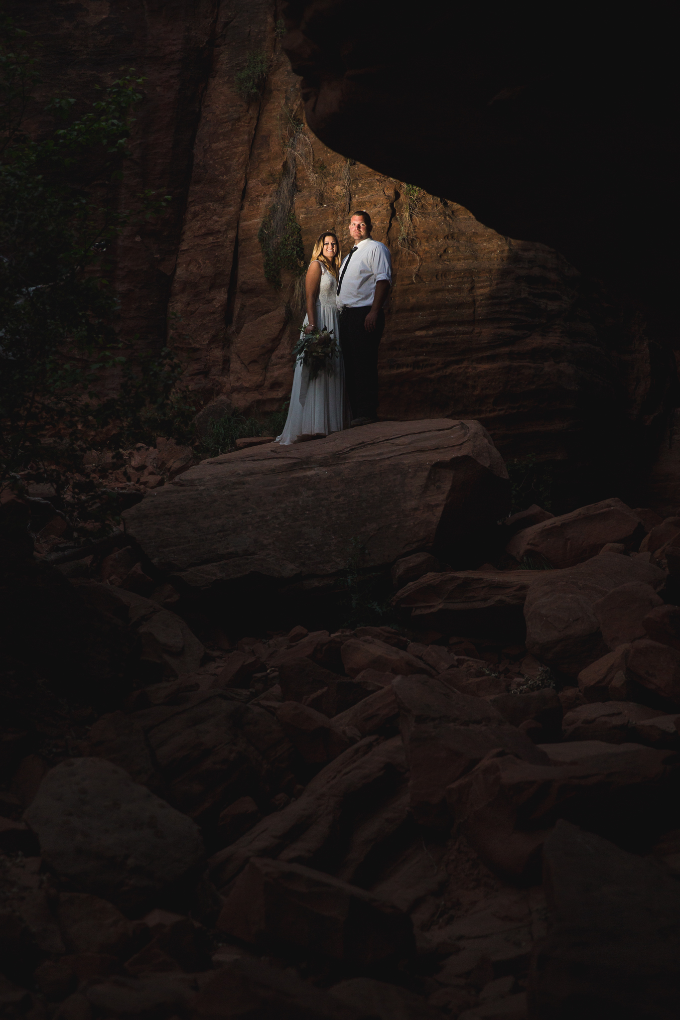  Zion National Park Elopement - Danielle Salerno Photography - Dana and Jason - Adventure Photography , Elopement Photographer 