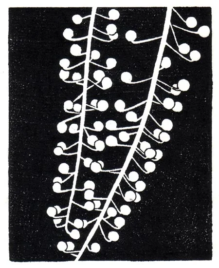 "September 1" linocut; 4 x 5" image size, 8 x 9" paper size; printed on HP55 handmade laid rice paper; edition of 8; 2012; unframed