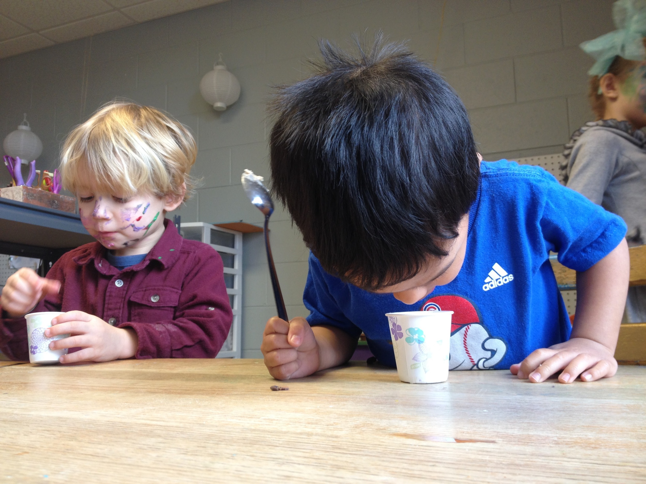 Don't shy away from opportunities to talk about food. New foods often surprise students, but conversing with them in these moments of confusion can often help them solidify a connection to whatever happens to be on the snack menu that day. 