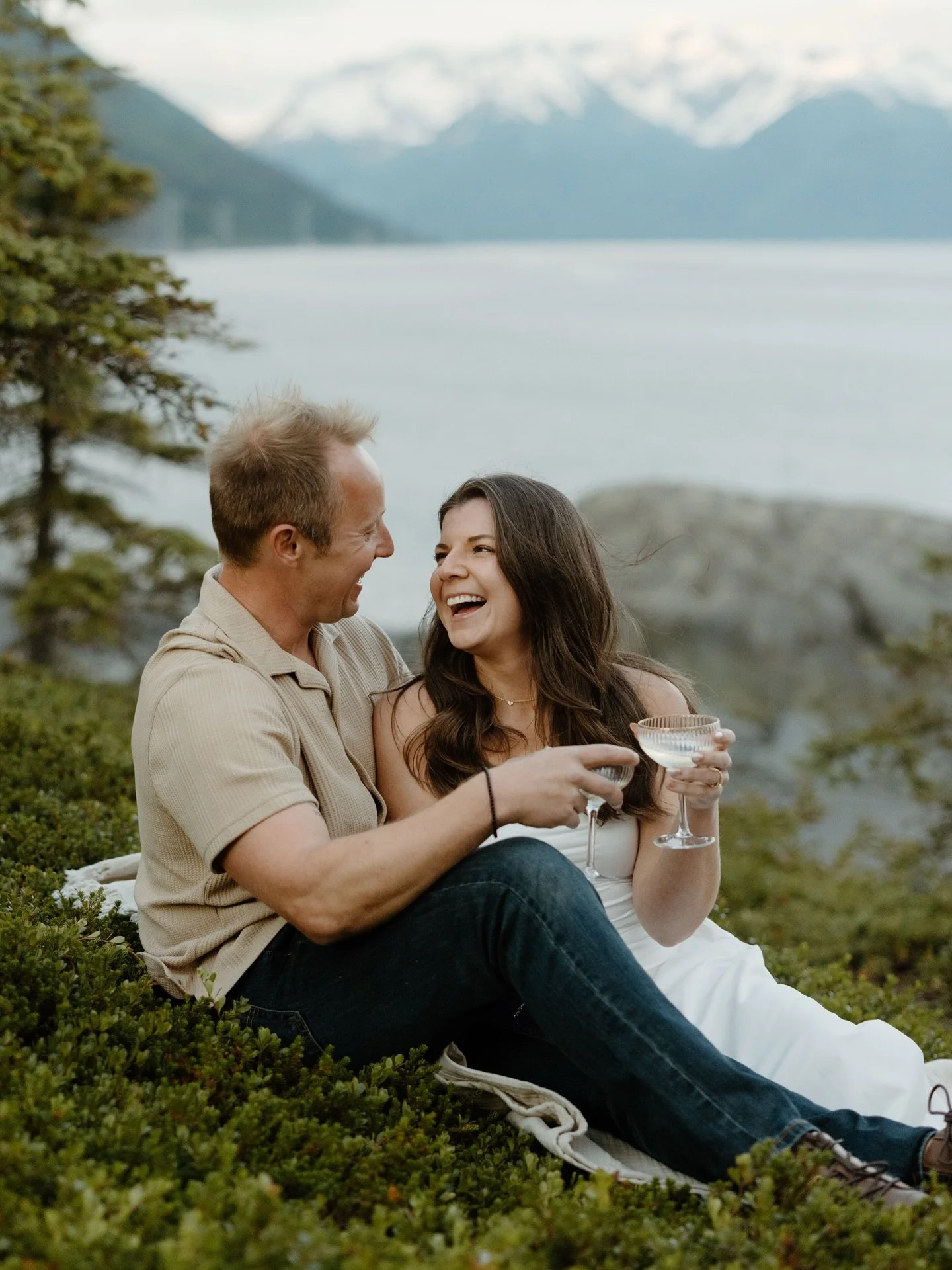 These are the sessions that never feel rushed and always feel real.

This summer I got to spend time with some really amazing couples and families, and Michael &amp; Baylee were definitely a highlight. They were in Alaska visiting family from out of 