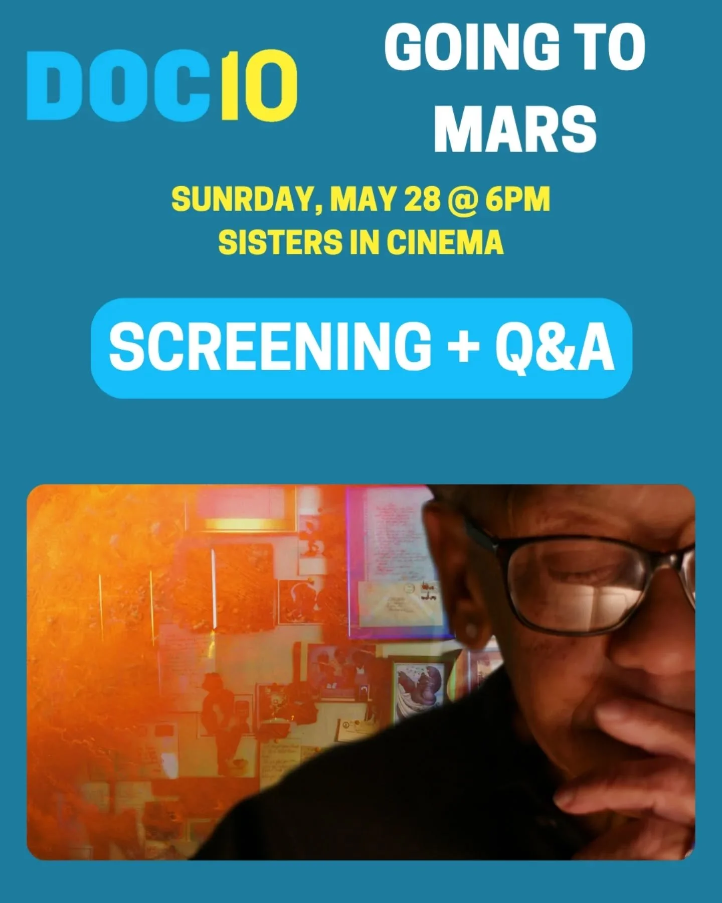 We are so grateful for our Docs in Chicago community partners!  Join Doc10 and Sisters in Cinema for an encode screening of GOING TO MARS: THE NIKKI GIOVANNI PROJECT on Monday, April 28, 6 PM followed by Q&amp;A with&nbsp;with Erika Dilday from POV a