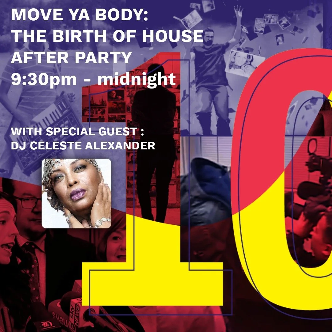 Doc10 Opening Night is one week away! Join us for the defining story of Chicago's house music scene MOVE YA BODY: THE BIRTH OF HOUSE followed by afterparty at SmartBar with DJ Celeste! Get your tickets for the premiere AND afterparty at Doc10.org and