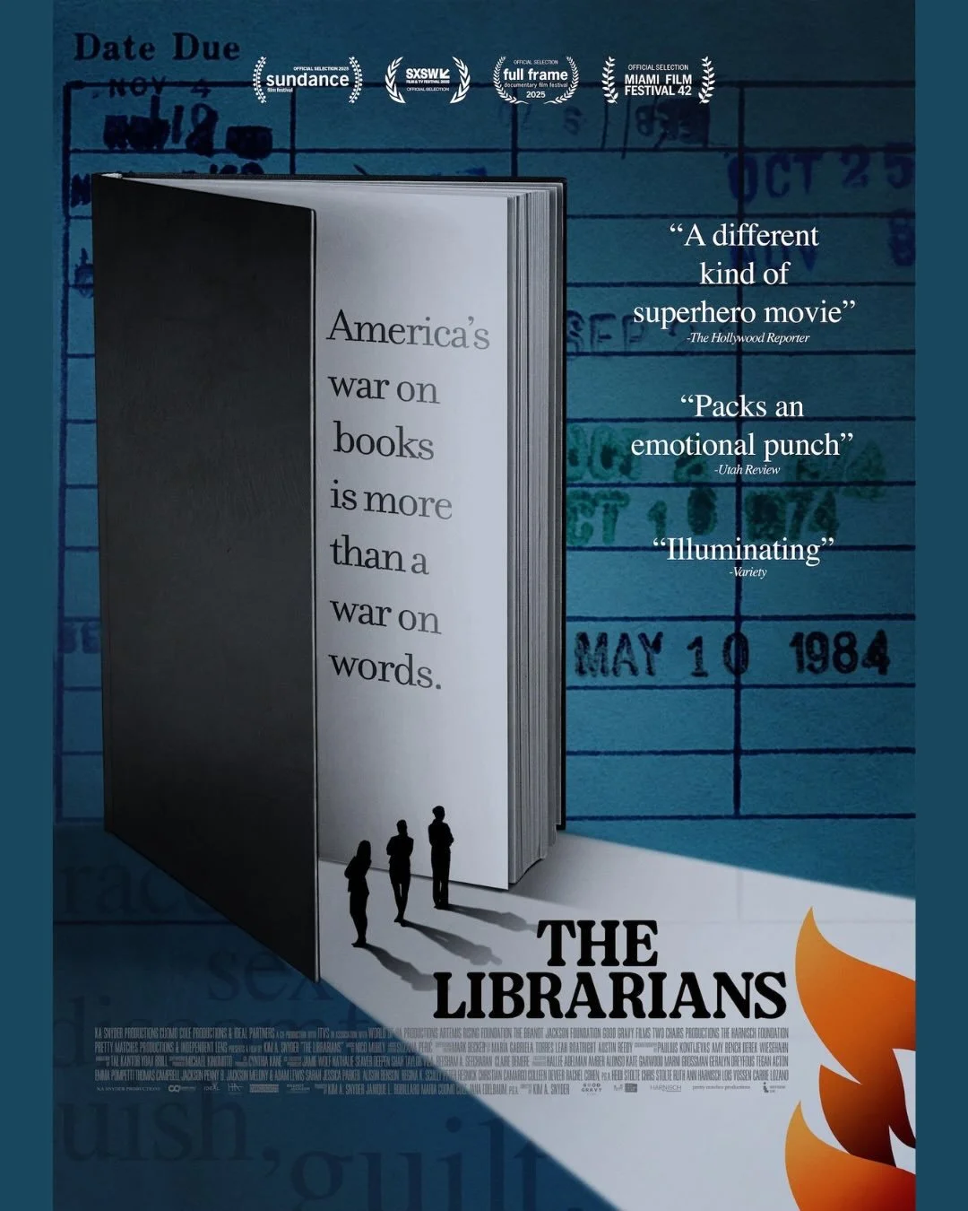 See the &ldquo;vital,&rdquo; &ldquo;illuminating&rdquo; doc THE LIBRARIANS &mdash; a look into the front lines of librarians emerging as first responders in the fight for democracy and free speech &mdash; Sat. April 25 at The Davis Theater as part of
