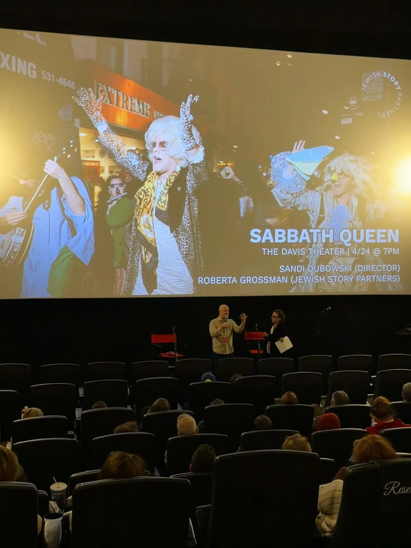 Sabbath Queen set the tone for Doc10 2026 beautifully. In times of darkness, we are reminded though we walk many paths we are but one flame. 🕯️

Many thanks to @sandidubowski @jewishstorypartners @brownlinechurch @davistheater for bringing us togeth