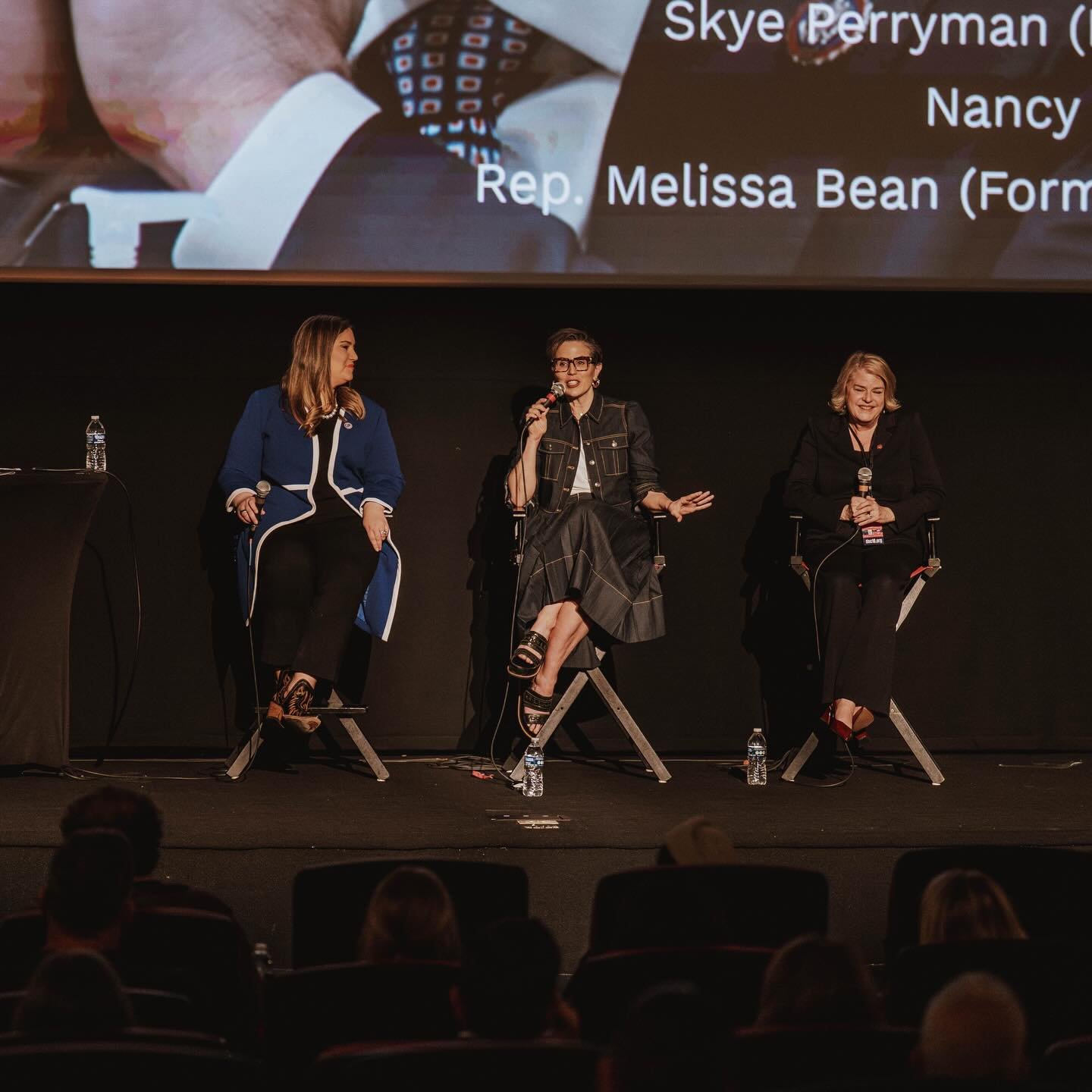 Chicagoans are IN to fight for our democracy after last night&rsquo;s screening of THE LAST REPUBLICAN and a special Q&amp;A with Adam Kinzinger (over Zoom), Skye Perryman, Nancy French, Melissa Bean, &amp; Michael Gordon.

Audiencegoers also got the