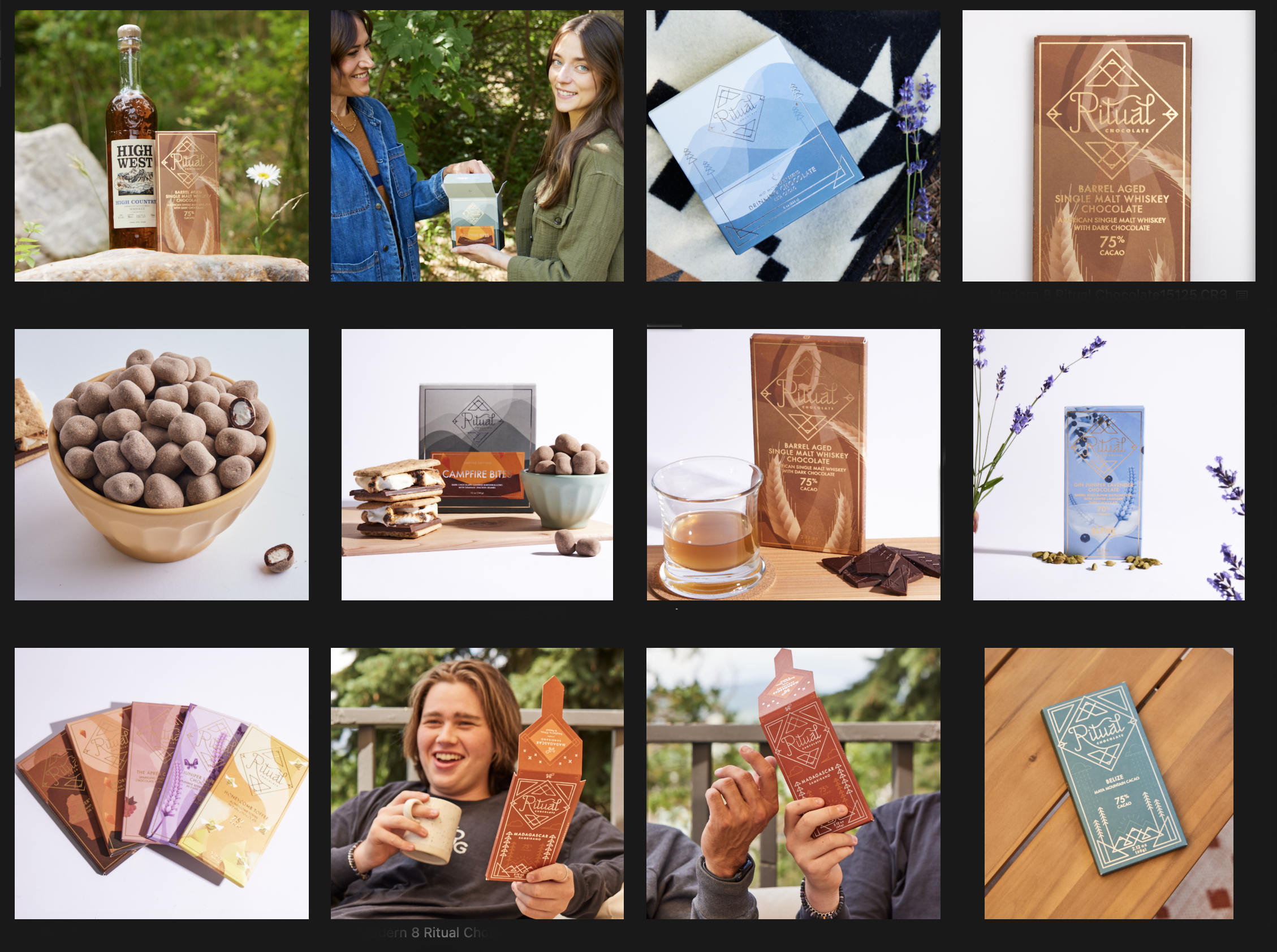 Product Photography Salt Lake City | Park City with Modern8 & Ritual Chocolate.