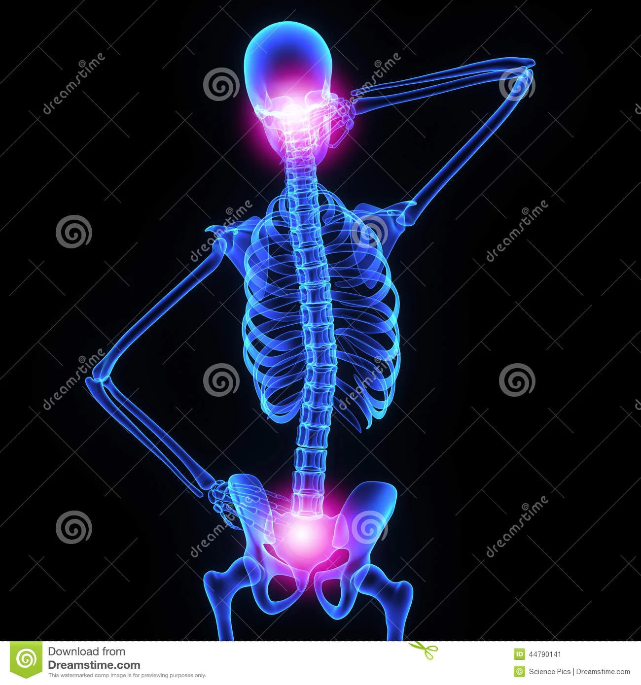Will how adjusting my neck affect my hip pain?