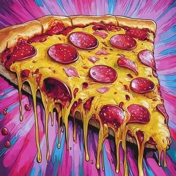 Painting Pizza