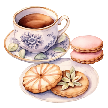 Tea Cups and Cookies