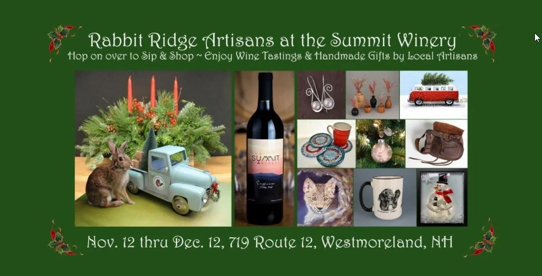 New Artisan at the Pop-up Store in The Summit Winery — Nov. 28th