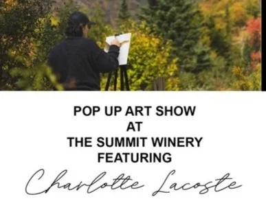 Pop-up Charity Art Show featuring Charlotte Lacoste