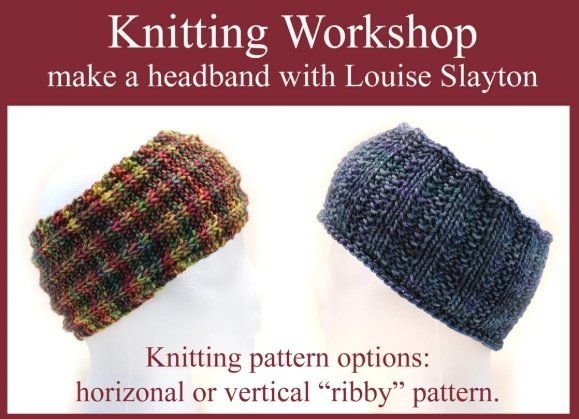 Knitting Workshop with Louise Slayton at Rabbit Ridge Artisans