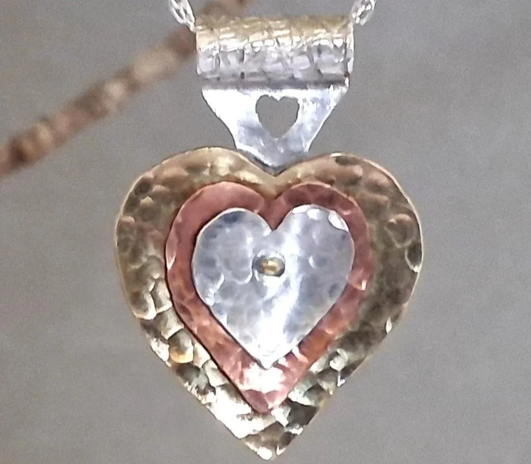 WORKSHOP: Make a Unique Multi-layered Heart Pendant with Jim and Andrea Lorette of Jayelay (JLA) Jewelers