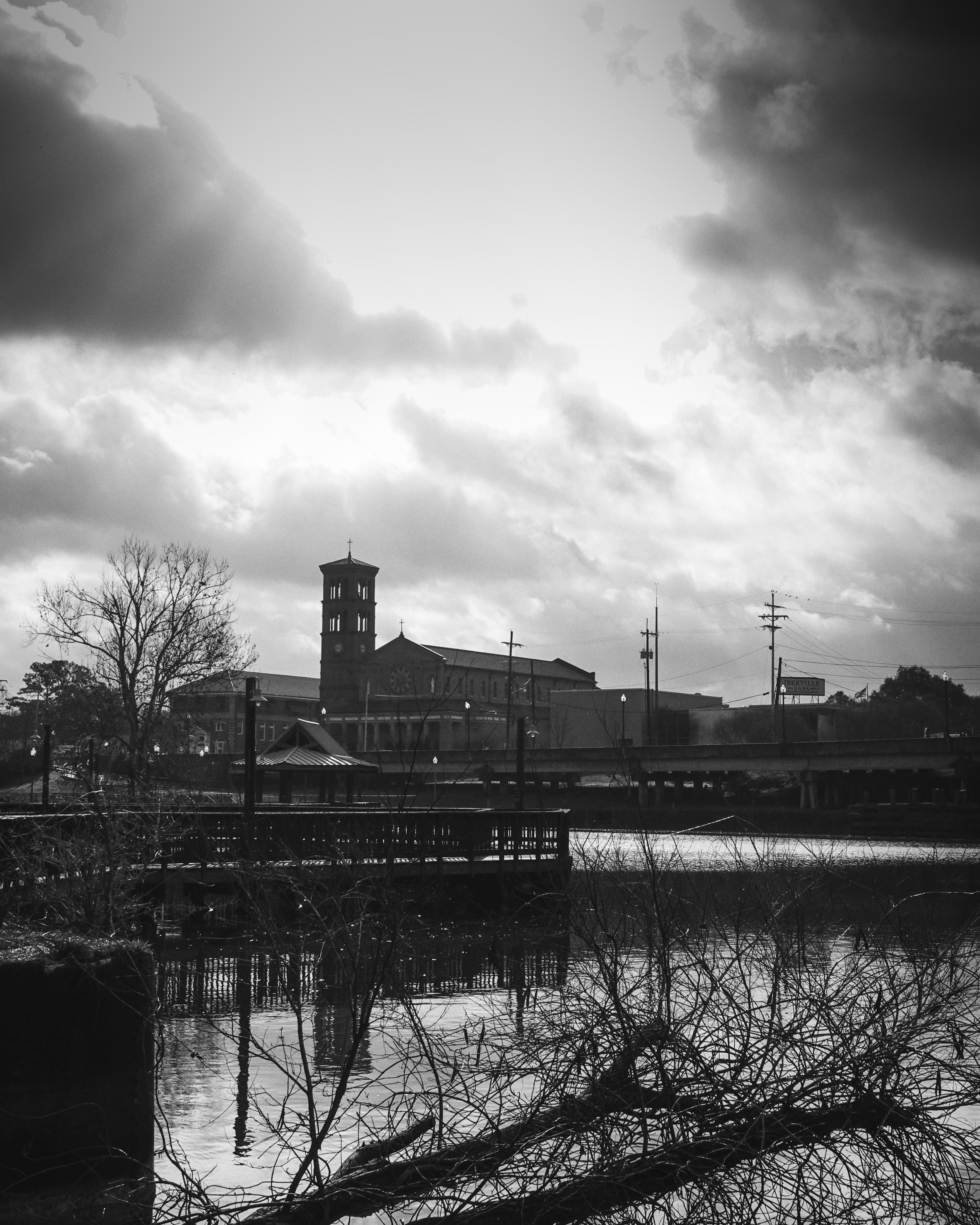 View Of Plaquemine From Waterfront Park