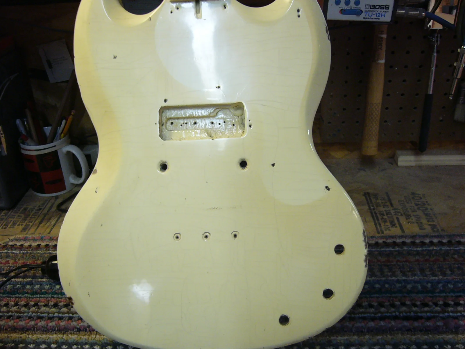 1966 Gibson SG JR Restoration