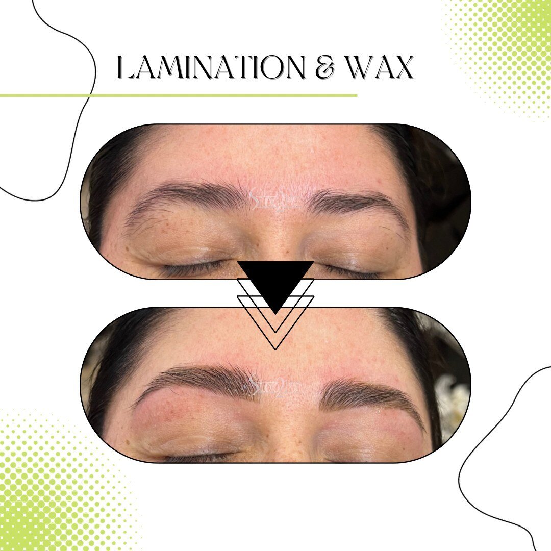 Keep your brows in place with Brow Lamination! Forget the sticky brow gels that leave behind residue. Book your next appointment by clicking the link in bio!

#Studio21BeautyBar #BrowandBeauty