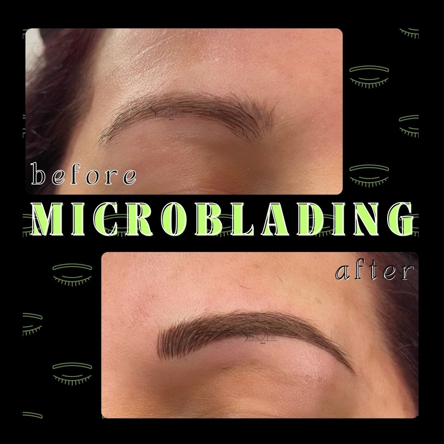 Another day, another beautiful Microblading result! 💚 Book your next appointment by clicking the link in bio.

#Studio21BeautyBar #BrowandBeauty