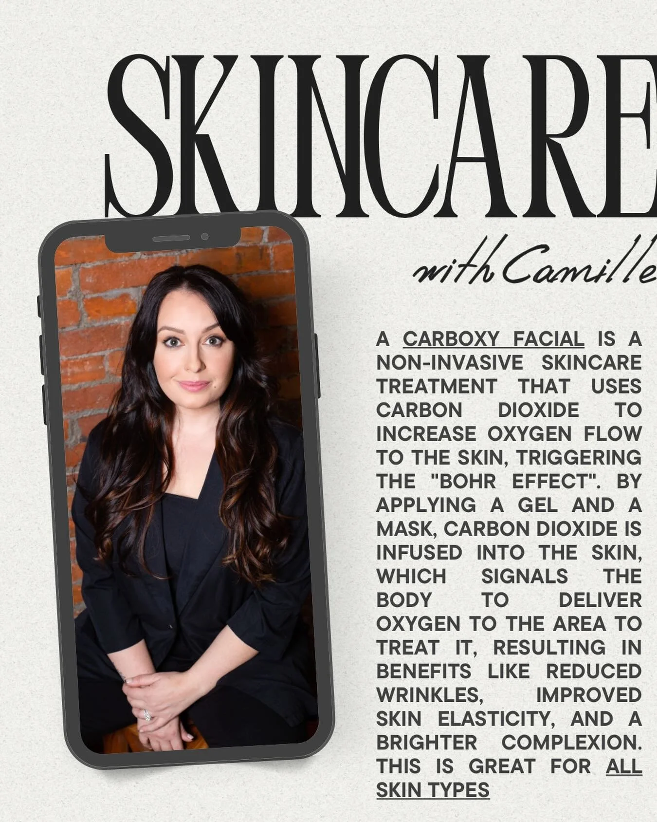 Invest in your skin. It&rsquo;s with you for life✨

Camille is available Mondays &amp; Tuesdays 1-6pm

Book through the link in bio