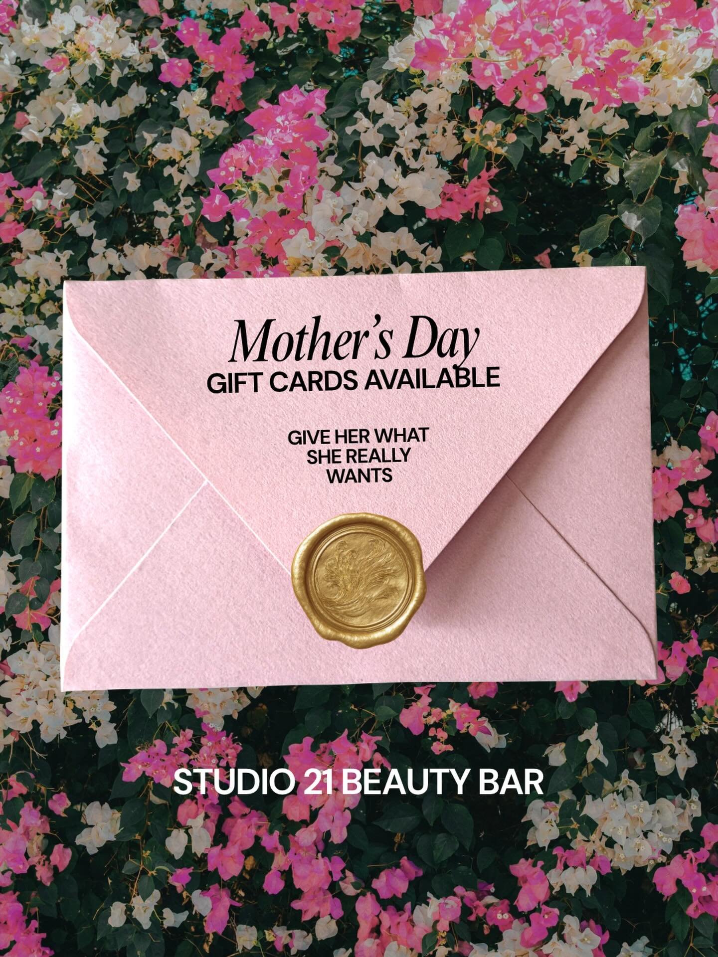 Still searching for the perfect Mother&rsquo;s Day gift? Our gift cards have you covered 💐

Available in person and online😊