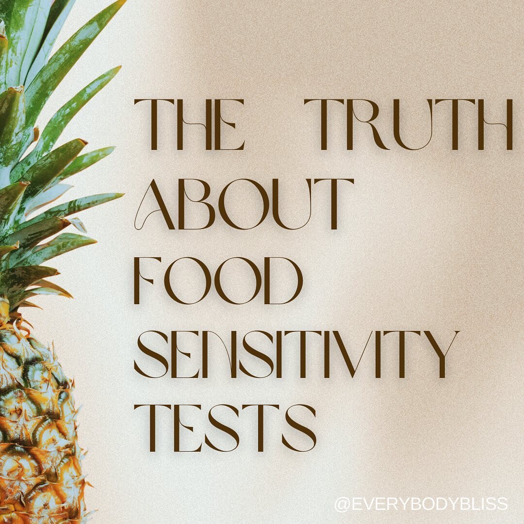 The good, the bad, and the ugly - not necessarily in that order! Everything you want to know about food sensitivity testing 🍯 
.
.
#everybodybliss #bioindividual #functionalmedicine #holistichealth #healing #foodfreedom #nourishment #foodasmedicine 