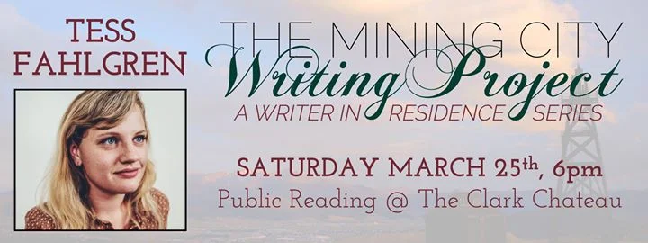 In March of 2017 I spent a magical week in Butte, Montana. So many thanks to The Montana Standard, The Clark Chateau, and The Root and the Bloom Collective for hosting me. Stay tuned for a radio show on KBMF -- Butte, America Community Radio and an article in the Montana Standard. 