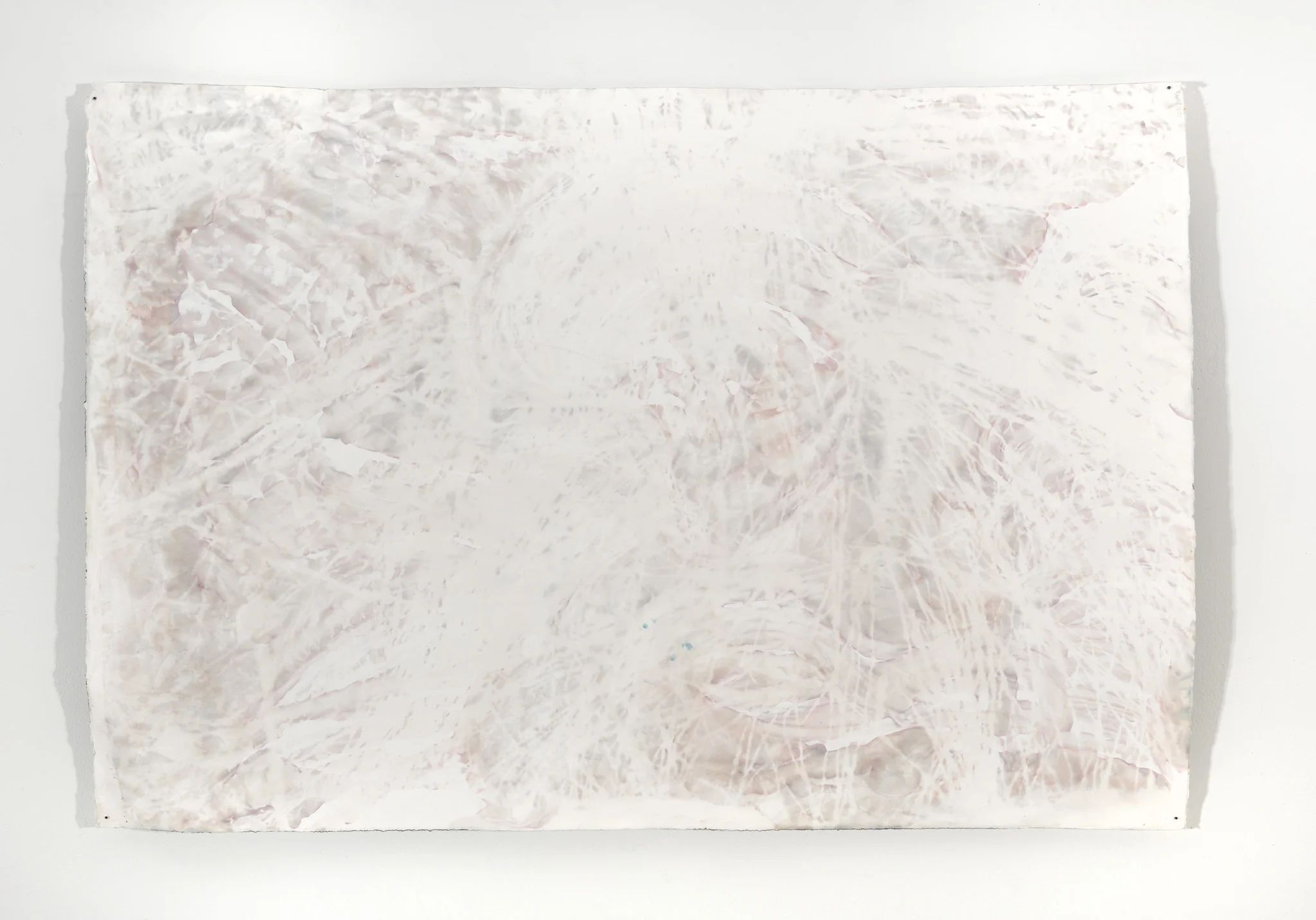 Paper (stained 2) , ink & paper, 2015