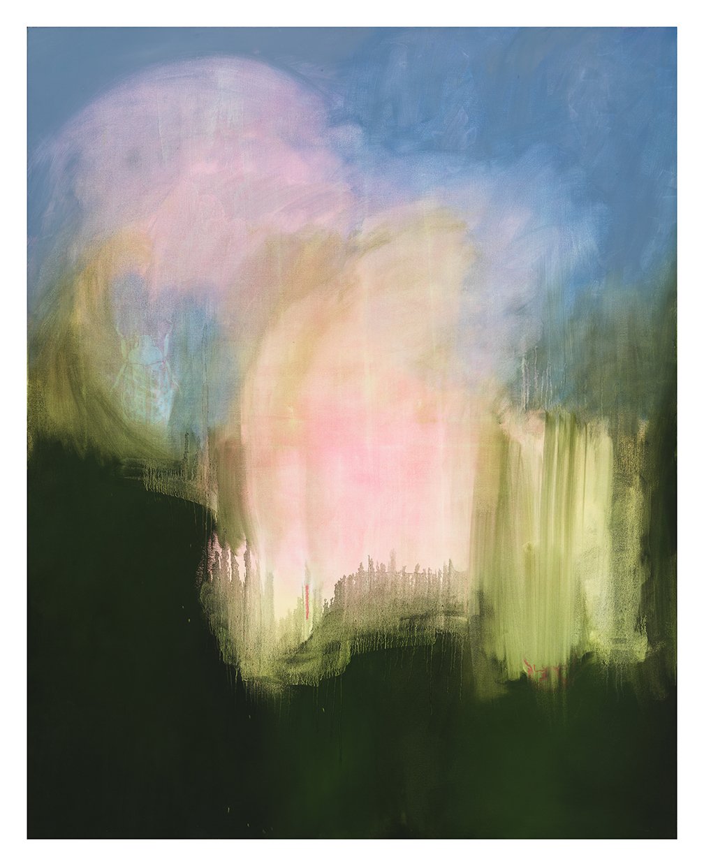Space Between, oil on canvas, 60 x 48 in, 2020