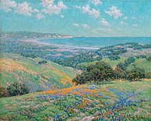 Malibu shoreline by Granville Redmond