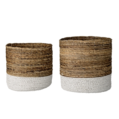 Natural White Baskets 