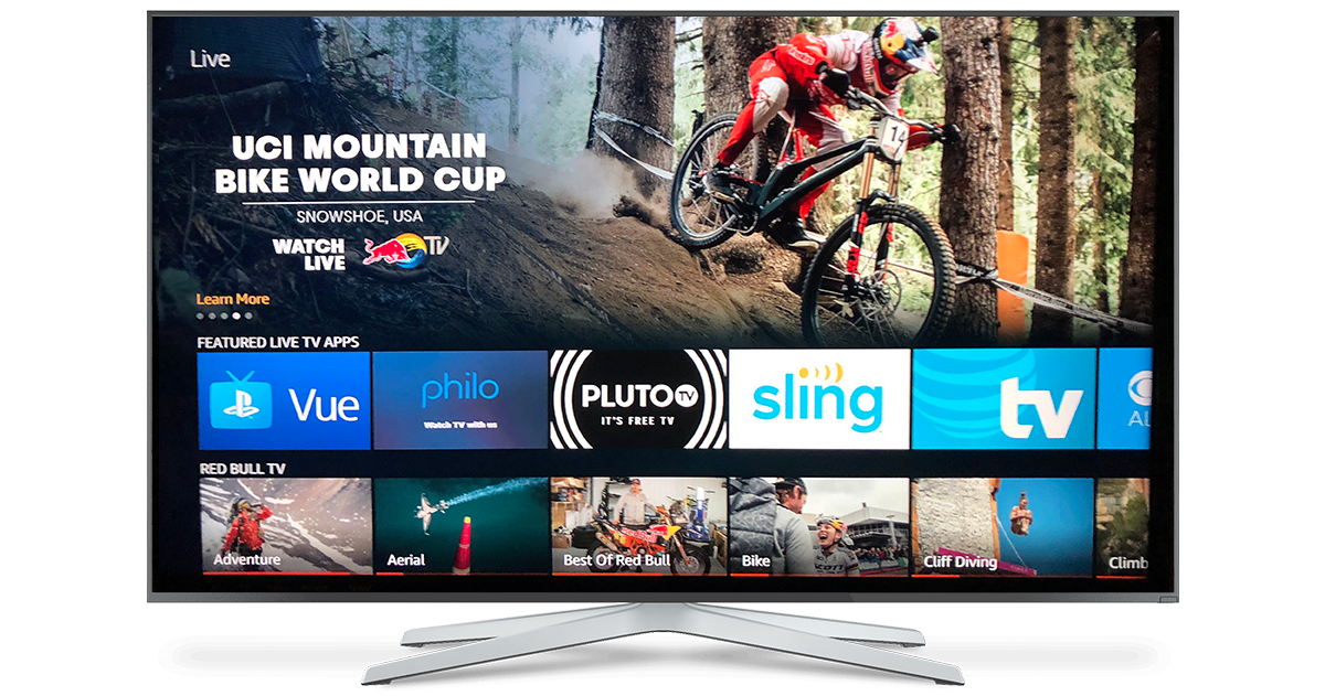 The Amazon Fire TV Live Tab integration being rolled out in the UK and GermanyOver 200,000 customers have discovered the Red Bull TV app through this integration