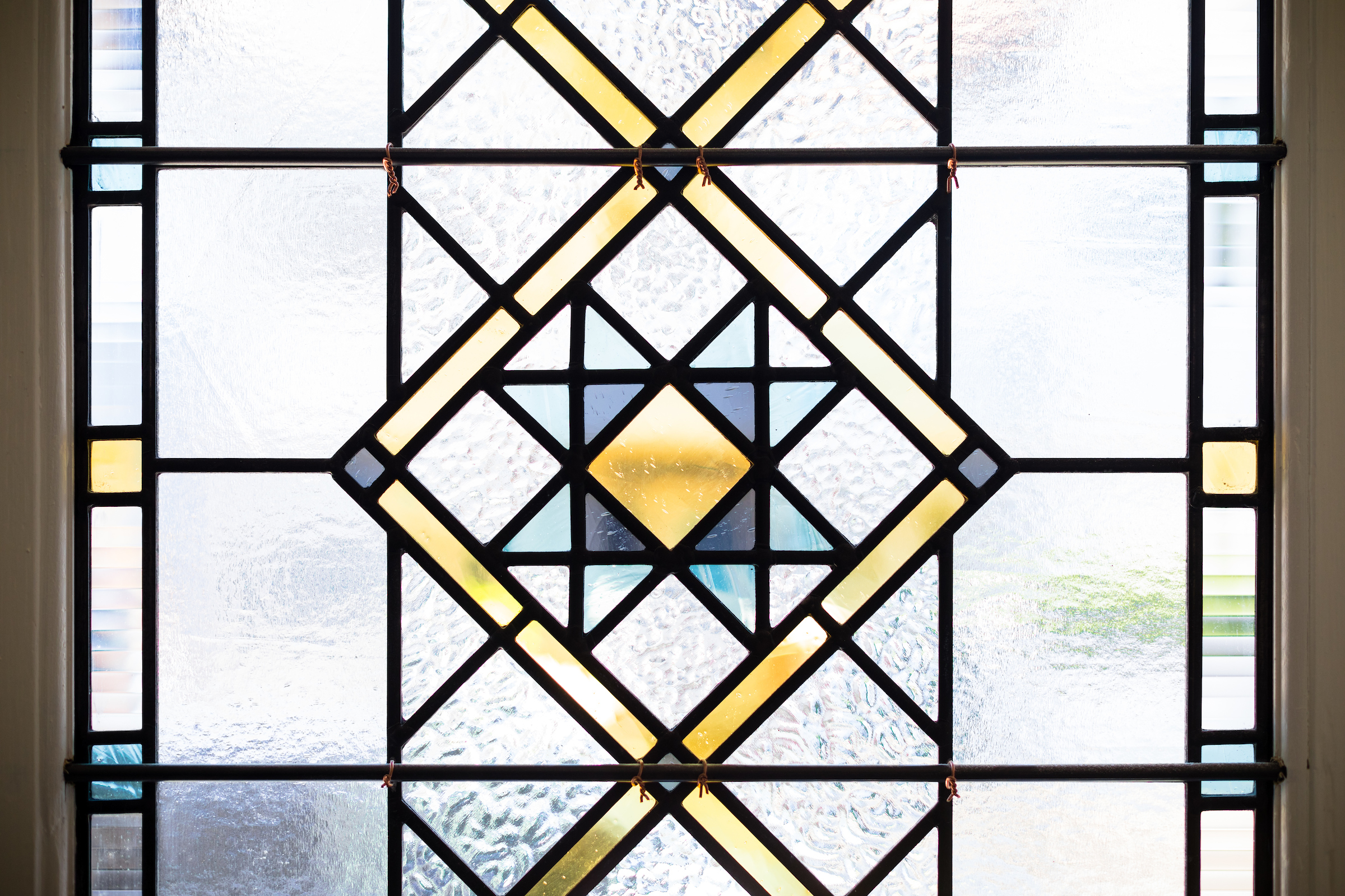 Bespoke Stained Glass Panels Sjw Architects