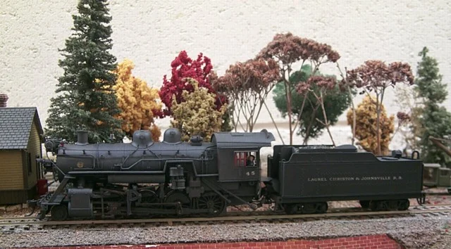 LC&J Steam Locomotive