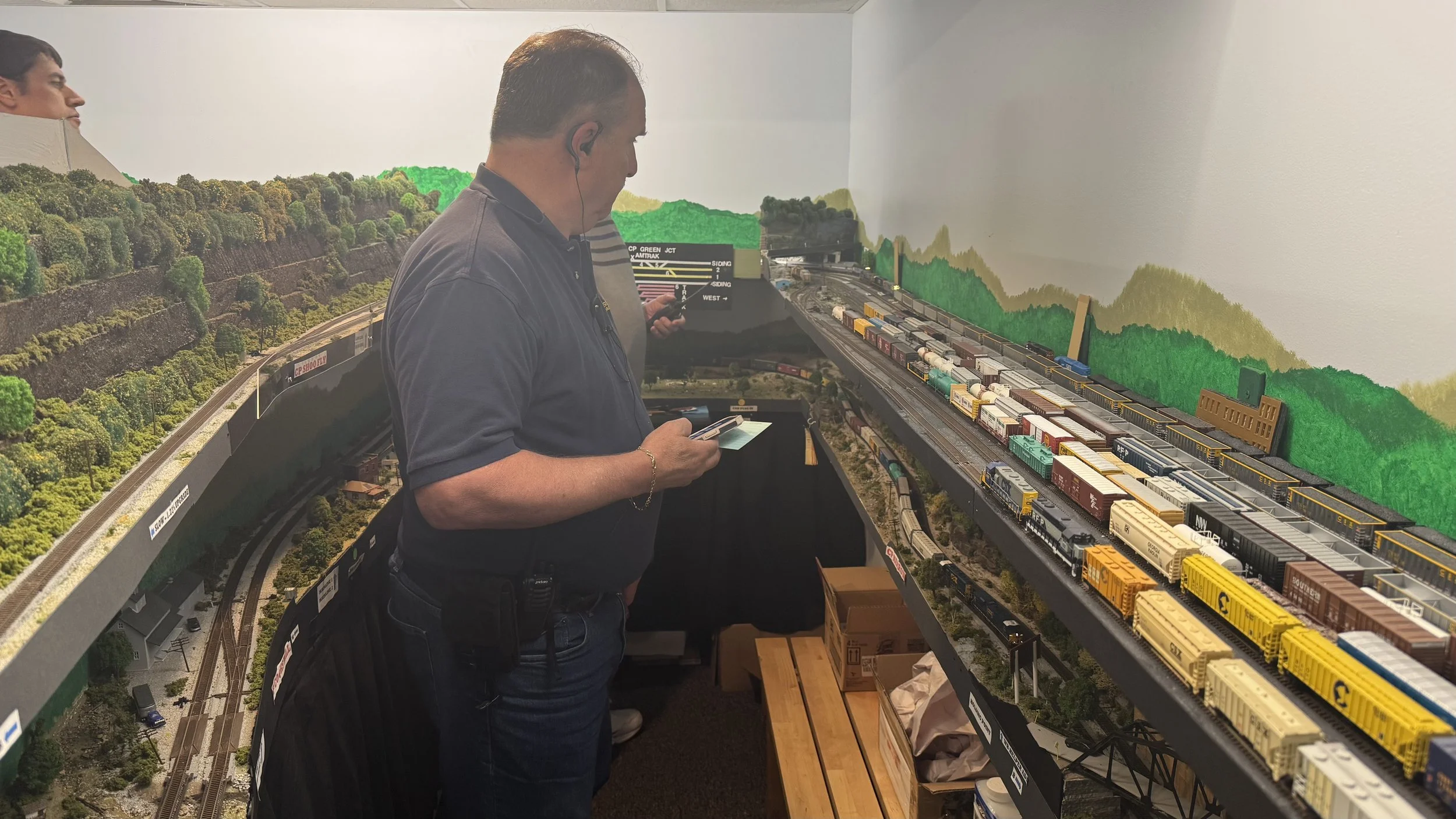 Tim Running Orders on Dave's CSX