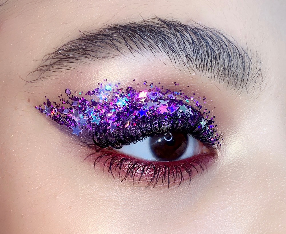LOTSTAR Spacejam® + STARDUST Naked Glitter - Makeup by @marygenemua