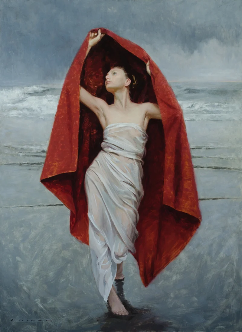 Undine Rising from the Waters