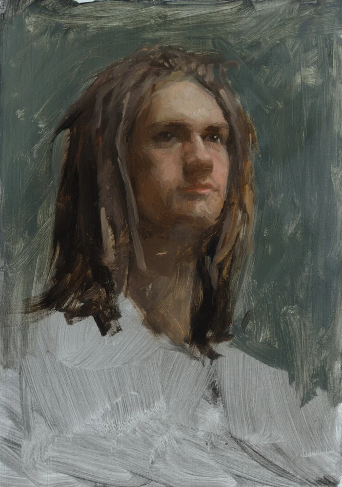 Male Head Study