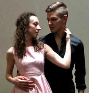 Phoenix Theatre dancers Colette and Arran in Dirty Dancing