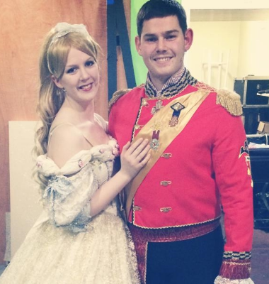Phoenix Theatre actors Katie Milne and Ian Baxter in Into the Woods