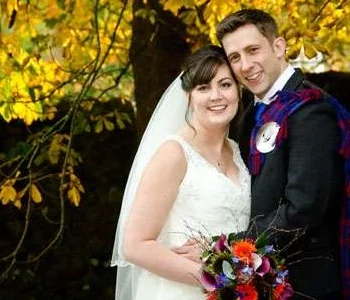 The wedding of Phoenix Theatre performers Keith and Fiona Elliott