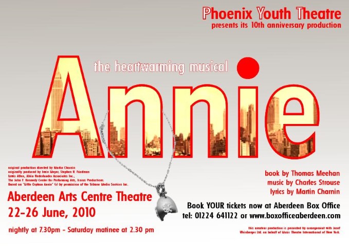 Phoenix Youth Theatre’s Annie (2010)