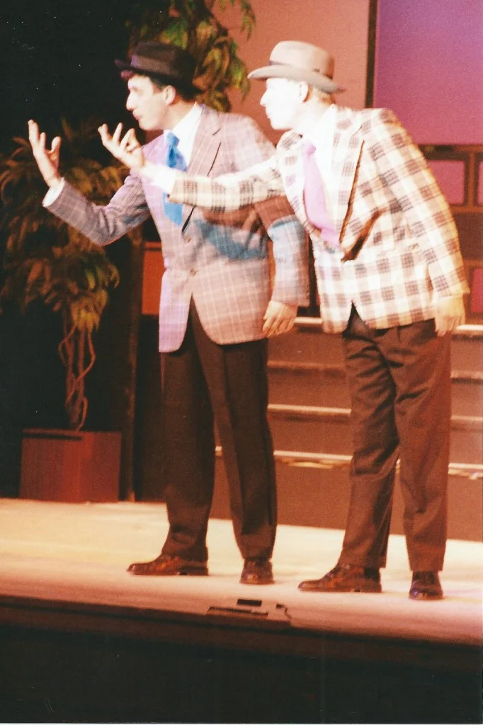 phoenix-theatre-1998-cole-check-suit-comic-duet.jpg