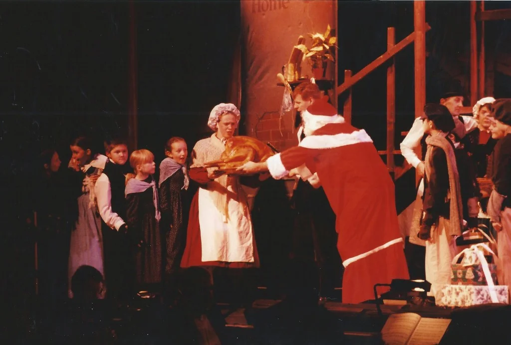 phoenix-theatre-1999-scrooge-giant-turkey-gift-cratchits.jpg