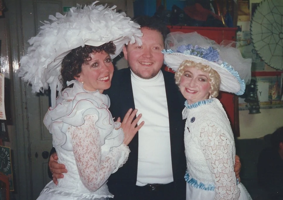 Phoenix Youth Theatre’s Liz Milne BEM, Kevin Haggart and Clare Haggart BEM
