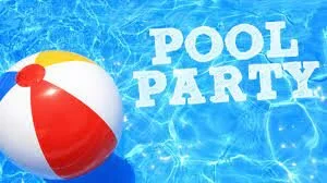 Pool Movie Night